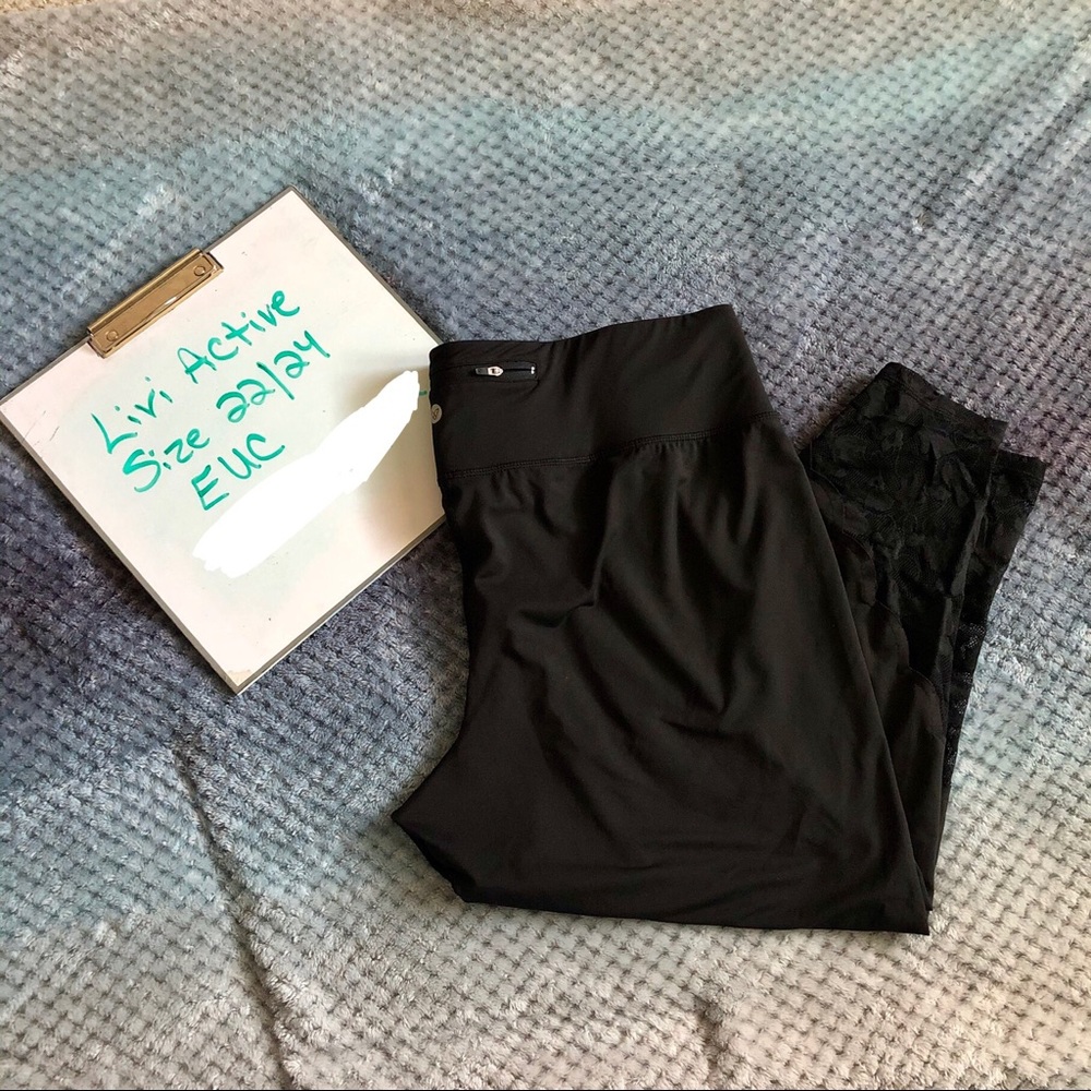 Livi Active Lace Trim leggings